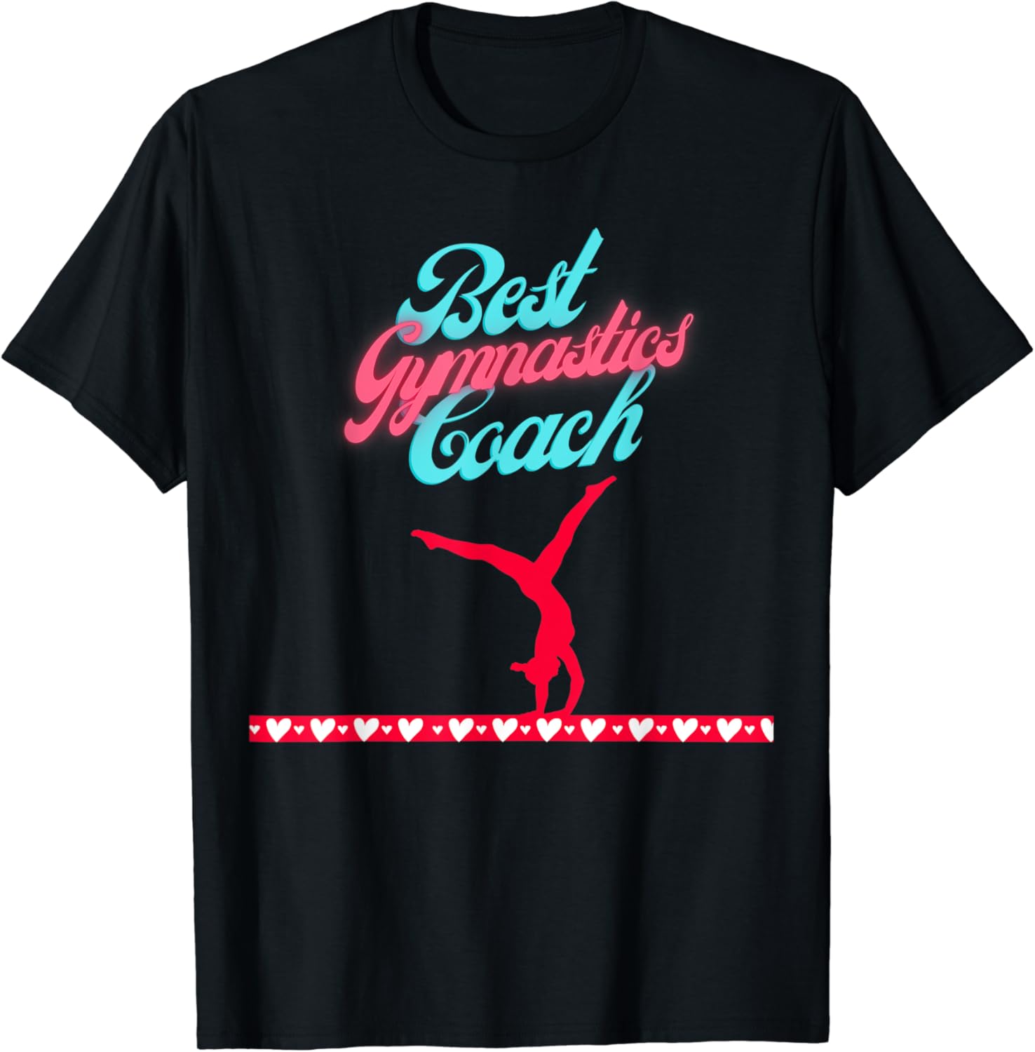 Best Gymnastics Coach TShirt Amazon.co.uk Clothing